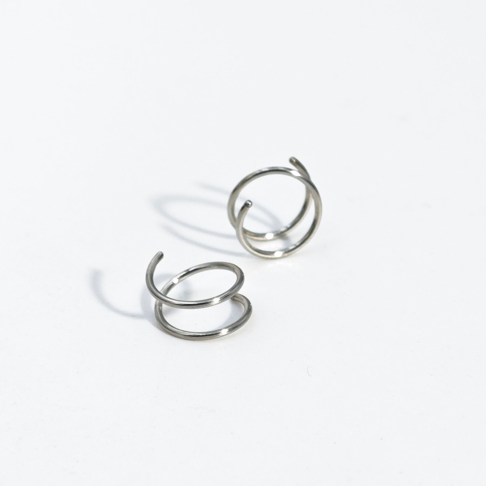 Piercing al naso in acciaio inossidabile, mezzo anello multifunzionale semplice, labbro, gioielli galvanizzati sottovuoto_voghion.com