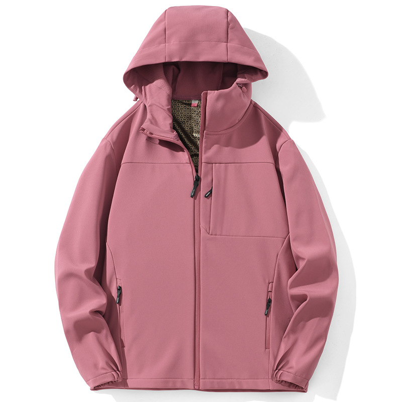 2024 nueva primavera y otoño al aire libre chaqueta de asalto hombre y mujer impermeable a prueba de aire chaqueta de pareja general chaqueta superior