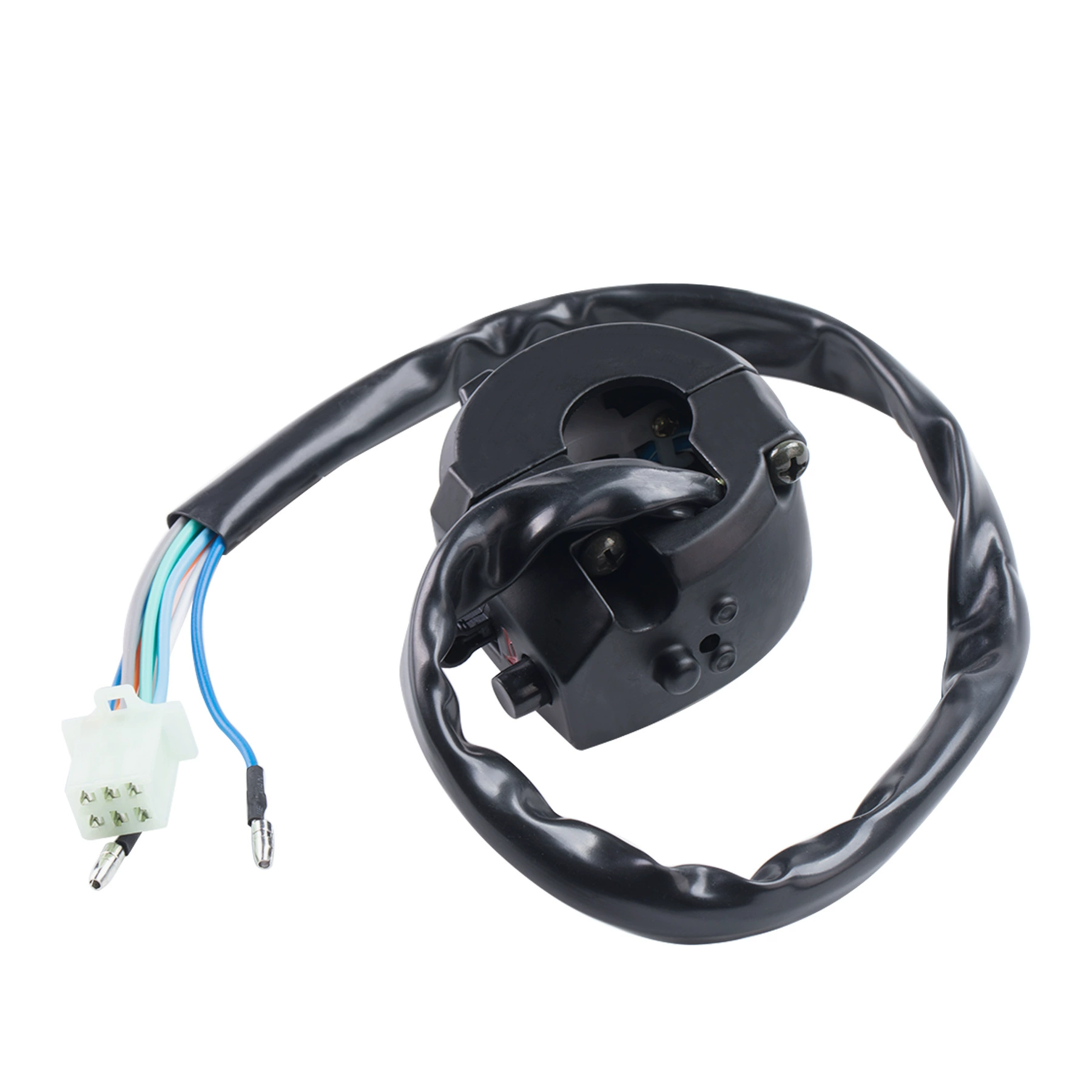 Supply motorcycle function switch, turn signal horn lighting, single left switch, little golden boy