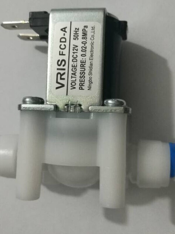 Coffee Ice Maker Vris Fcd-A Dc12V Water Inlet Solenoid Valve Tea Bar Machine Self-Priming Water Dispenser Pipe Line Machine