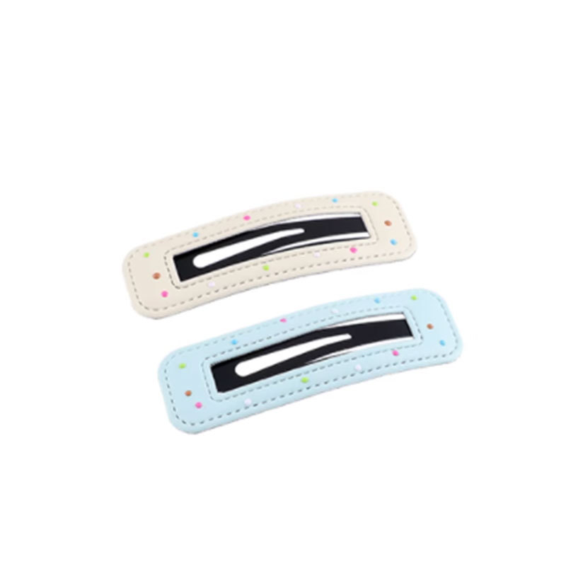 Crema para niños ultra Xianbo puntos pinzas de cabello lateral pinzas de cabello frises 2024 nuevas niñas lindas pinzas de cabello rotas toques