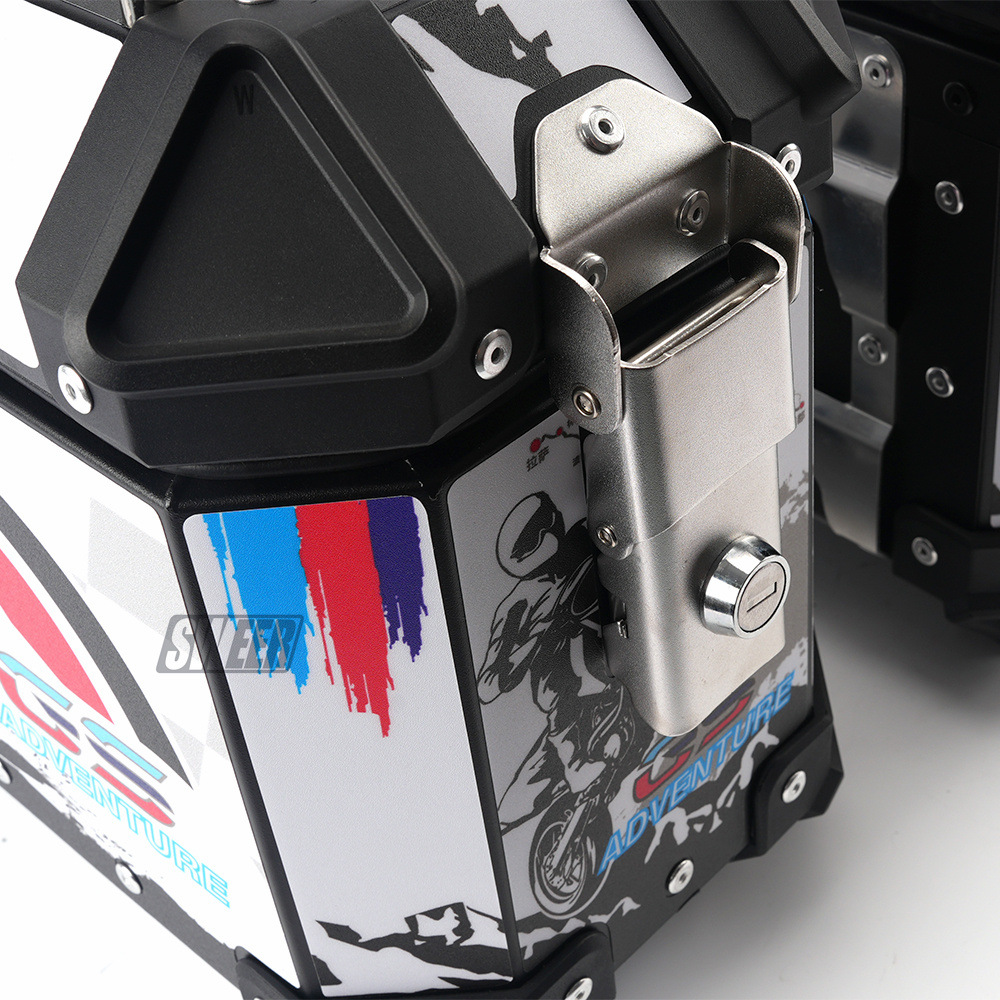 The New 18L Small-Capacity Motorcycle Aluminum Alloy Side Box Is Suitable for the Side Box and Trunk of the Niu Nine Electric Scooter