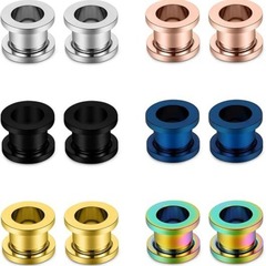 Stainless steel slider earring expanders, humanistic and popular piercing earrings, online small wholesale.