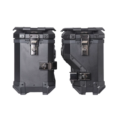 Aluminum Alloy Side Box Waterproof | Motorcycle trunk