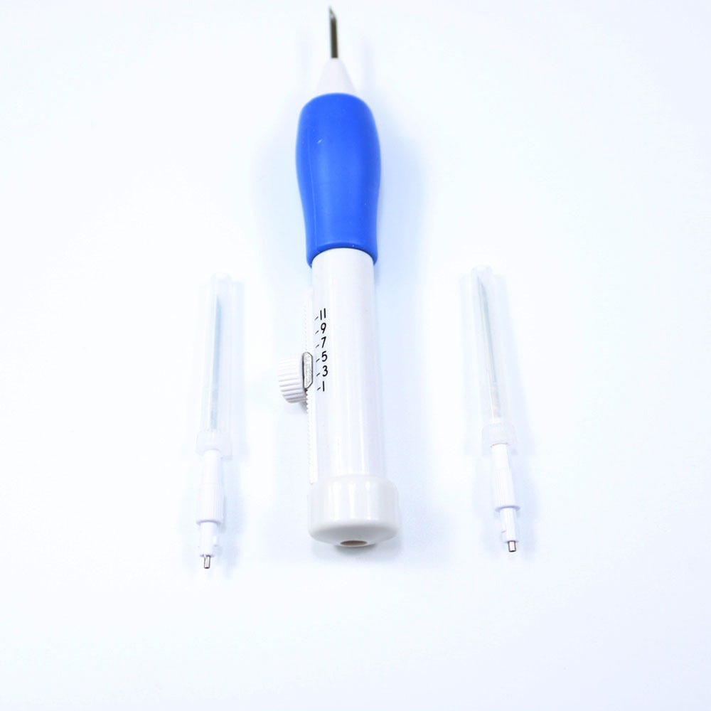 Suministro directo de fábrica ruso bordado aguja poke música flor aguja 9 unids imitación cola herramienta PP caja