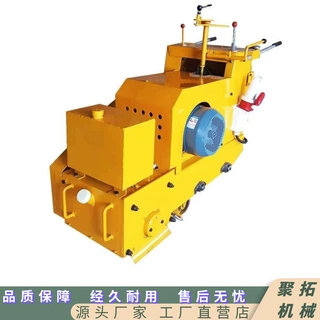 混凝土地面翻新拉毛机 小型手推式刨地机 旧路面拉毛铣刨机器