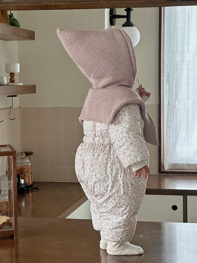 Ropa de bebé, una pieza, ropa de invierno para bebés, ropa de invierno para niños pequeños, ropa de algodón con pellizco de salida grueso