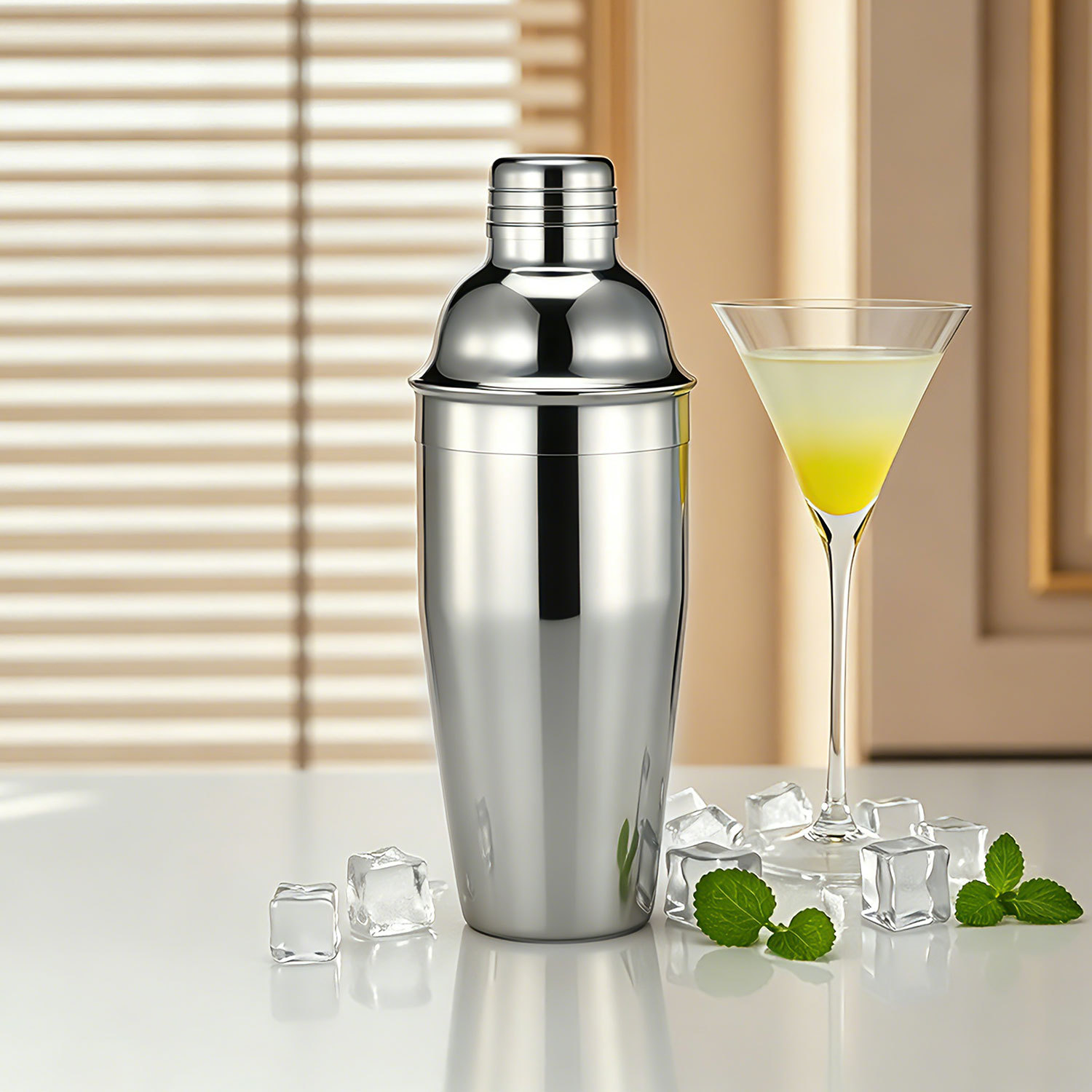 Nuevos productos transfronterizos de acero inoxidable para la Copa xueke sacudidora profesional de tres etapas herramienta de mezcla de vino resistente al raspado
