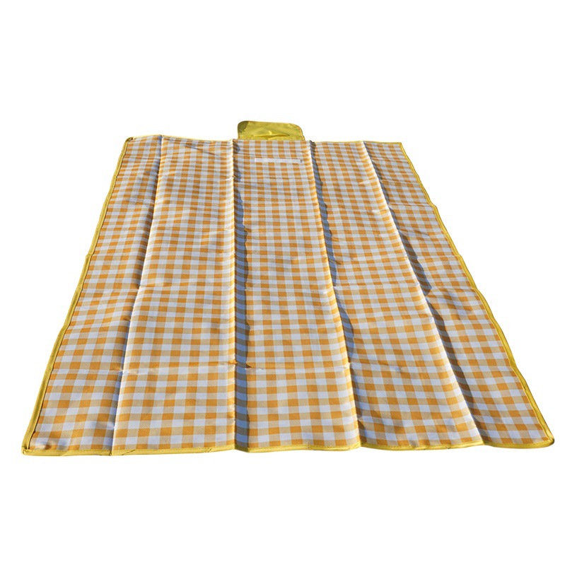 Equipo de camping para exteriores, tapete impermeable de tela Oxford, portátil, para excursiones de primavera, picnic, plegable, engrosado, impermeable