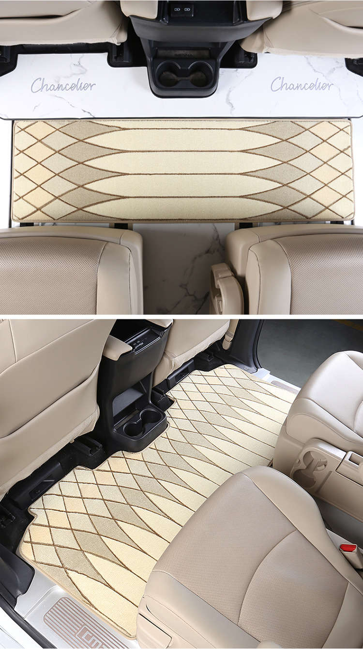 Suitable for SIENNA/Grevia special two-row foot mat, easy to clean and modify