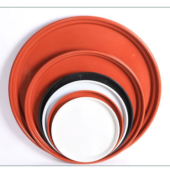 Большой цветочный горшок Поднос Большой круглый цветочный горшок Основание Пластиковый горшок Цветочная тарелка Цветочный горшок Нижний поднос Горшок Pad Дно