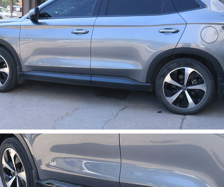 25 BYD Song plusdmi Window Trim Strip Black Samurai Front Bar Blackening Kit Modified Exterior Decoration Accessories
