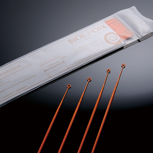 巴罗克65-0010 橘色聚苯乙烯10μl接种环 伽玛射线灭菌一次性使用