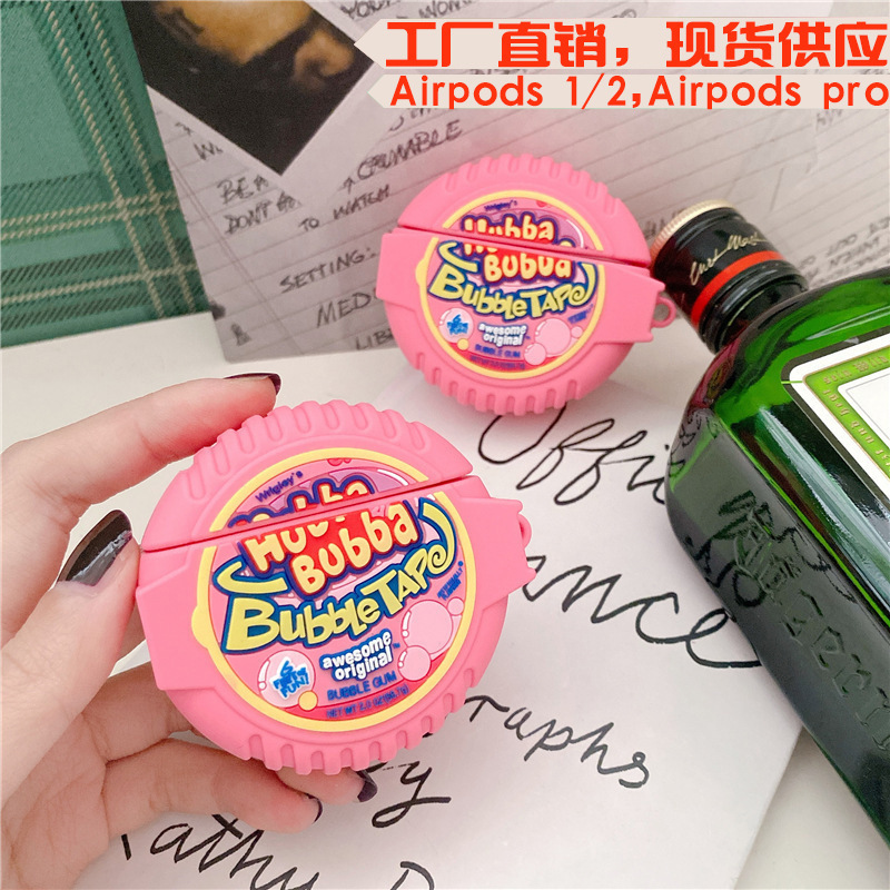 Bubble gum for Airpods 1/2 generation wireless Bluetooth headset protective cover airpods pro headset cover