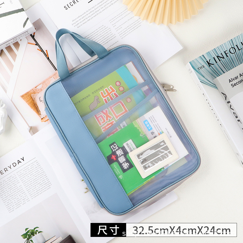 工場在庫 L字型ファイルバッグ 透明ファイルバッグ ハンドバッグ 学生指導バッグ テスト用紙 宿題バッグ 学習バッグ|undefined