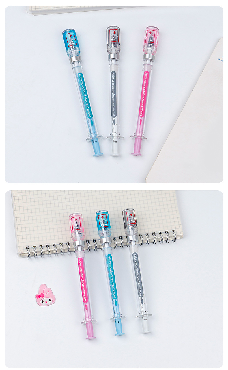 Koreanische Kreative Realistische Spritze Gel Stift display picture 3