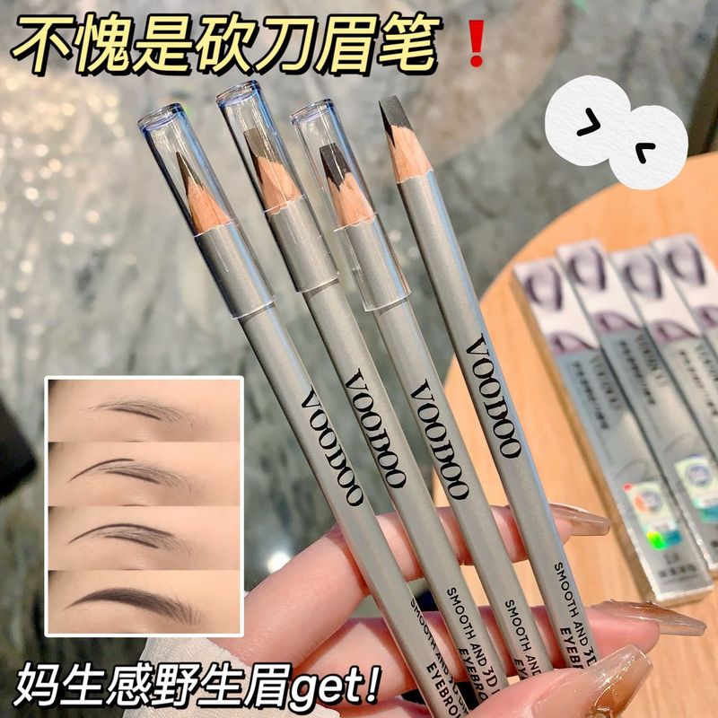 VOODOO純正アイブロウペンシル 防水、にじまない、汗に強い、自然な眉の形、ワイルドな眉、長持ちする色落ちしないアイブロウペンシル|undefined
