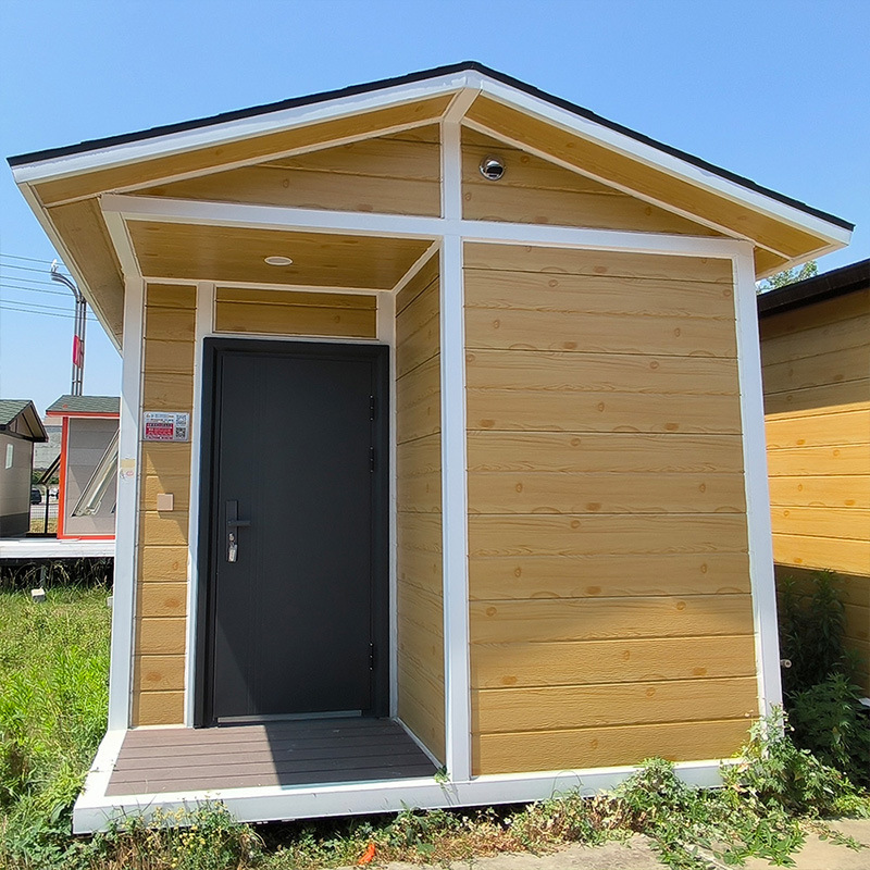 Casa móvil integrada de contenedores casa integrada de tablero móvil casa de acero ligero alojamiento móvil oficina temporal