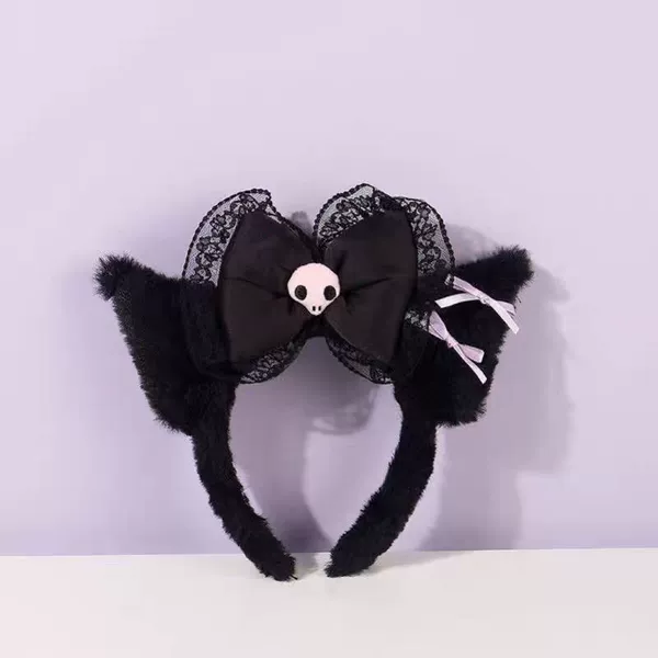 Black Kuromi hairband