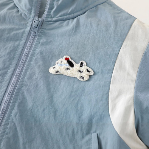 Children's Cartoon Baseball Jacket 2025 Autumn Boys Fashion Korean Version Labeled Coat Baby Trendy Autumn Outfit