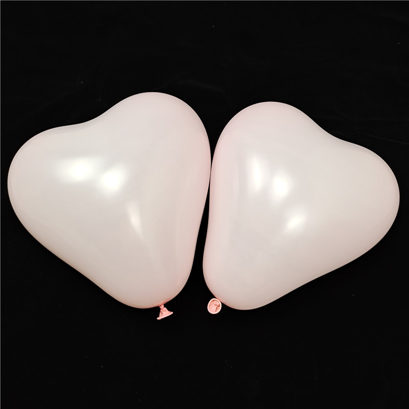 Globo de amor decoración de la habitación de la boda centro comercial actividad diseño globo de látex en forma de corazón celebración confesión globo en forma de corazón