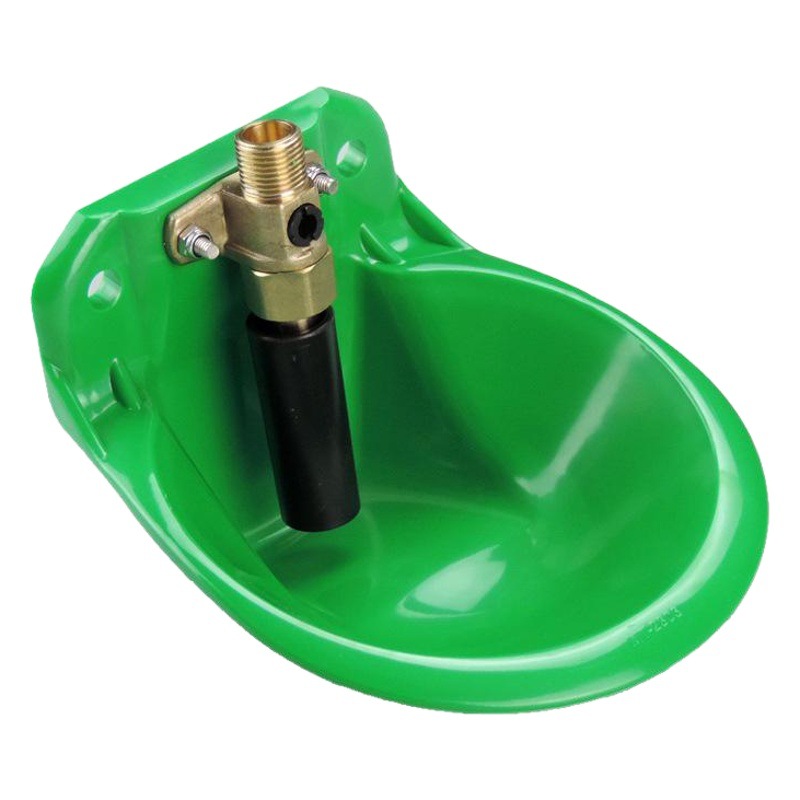 Bebedero automático para ovejas, bebedero para ovejas con válvula de cobre y plástico, bebedero de hierro fundido, bebedero para cerdos y ovejas