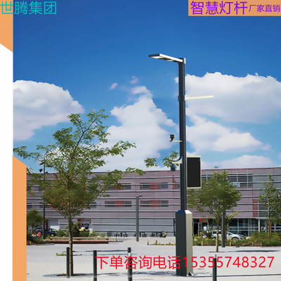 outdoors LED aluminium alloy Art Poles 5G wisdom City comprehensive Lampposts Road High pole Lawn Scenery