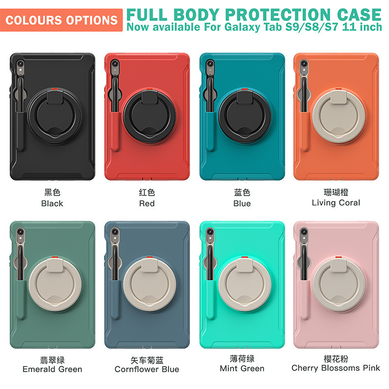 Suitable for Samsung S10 Lite /S10 Fe X520 Protective Case 360 Rotatable Anti-Fall Satchel All-Inclusive Stand Suitable for Samsung S10 Lite /S10 Fe X520 Protective Case 360 Rotatable Anti-Fall Satchel All-Inclusive Stand
