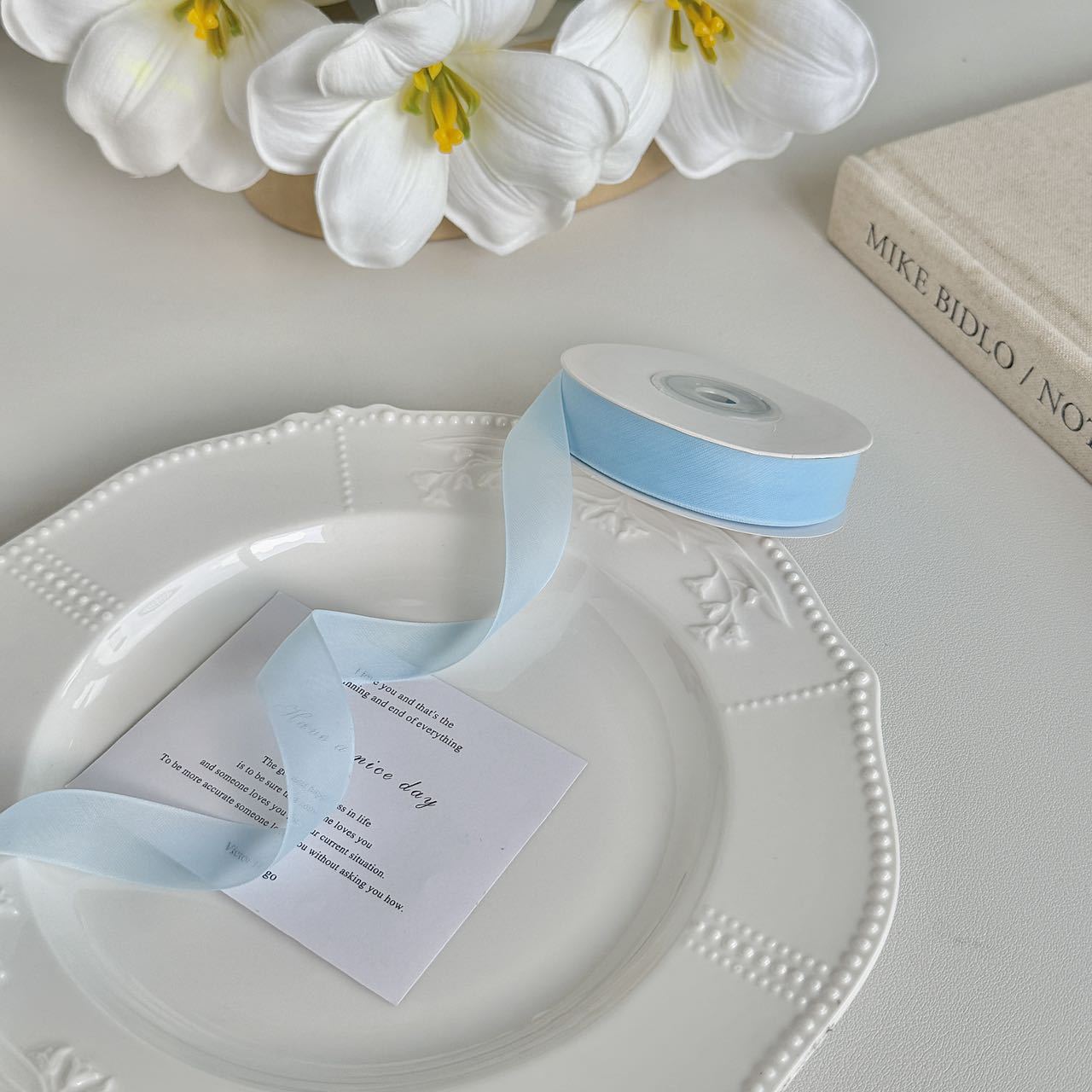 1.6cm azul cielo gelatina 20 yardas