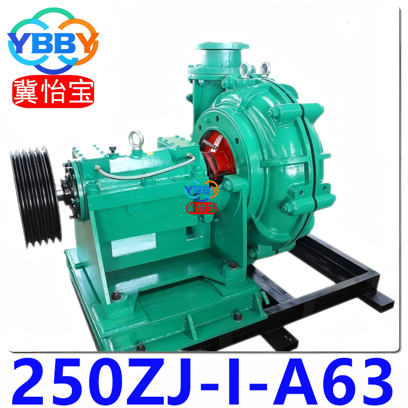 250ZJ-I-A63 渣浆泵矿用卧式 泥浆泵抽沙泵 250zj-63杂质泵厂家