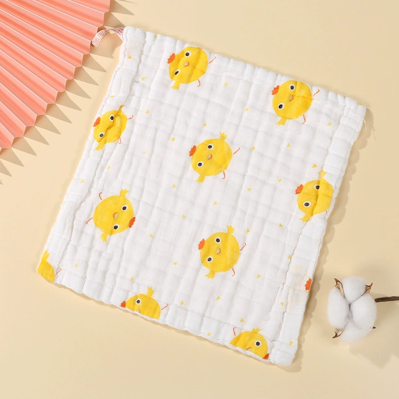 Хлопковый шарф, полотенце, детские гигиенические товары, мультяшные влажные салфетки, марля детская слюнявка, носовой платок