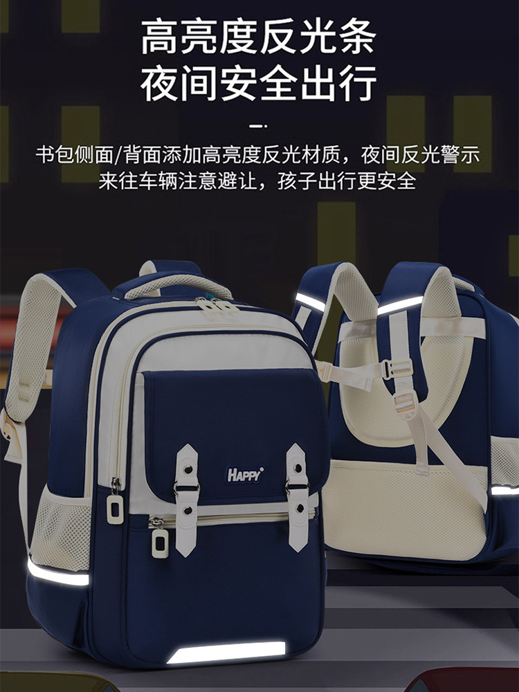 Nueva versión actualizada de la mochila escolar en la nube para niños 1 - 3 - 6 grados mochila de gran capacidad