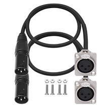 �羳���N0.6��/2Feet ��оD�Ϳ��rĸ�D���rXLR���C�� ������l��