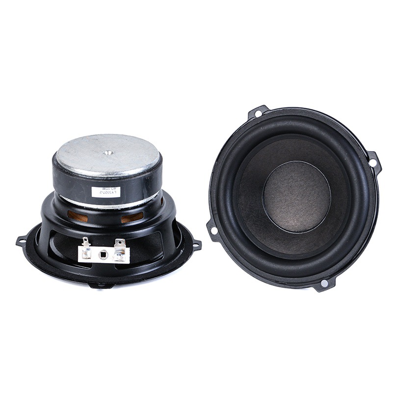 Altavoz HIFI de 4 pulgadas, altavoz de 4 ohmios y 15 vatios, altavoz de audio subwoofer magnético externo de alto rendimiento DIY de alta potencia