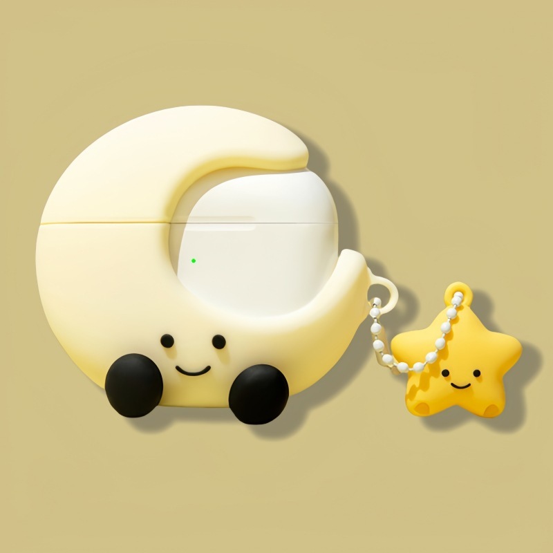Apple Airpods4 Bluetooth ヘッドセット保護カバー Pro2/3 世代漫画シリコンソフトシェルかわいいパーソナライズされた倉庫に適しています|undefined