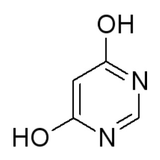 4,6-二羟基嘧啶 ;6-羟基-4(1H)嘧啶酮,双羟嘧啶 Cas号：1193-24-4