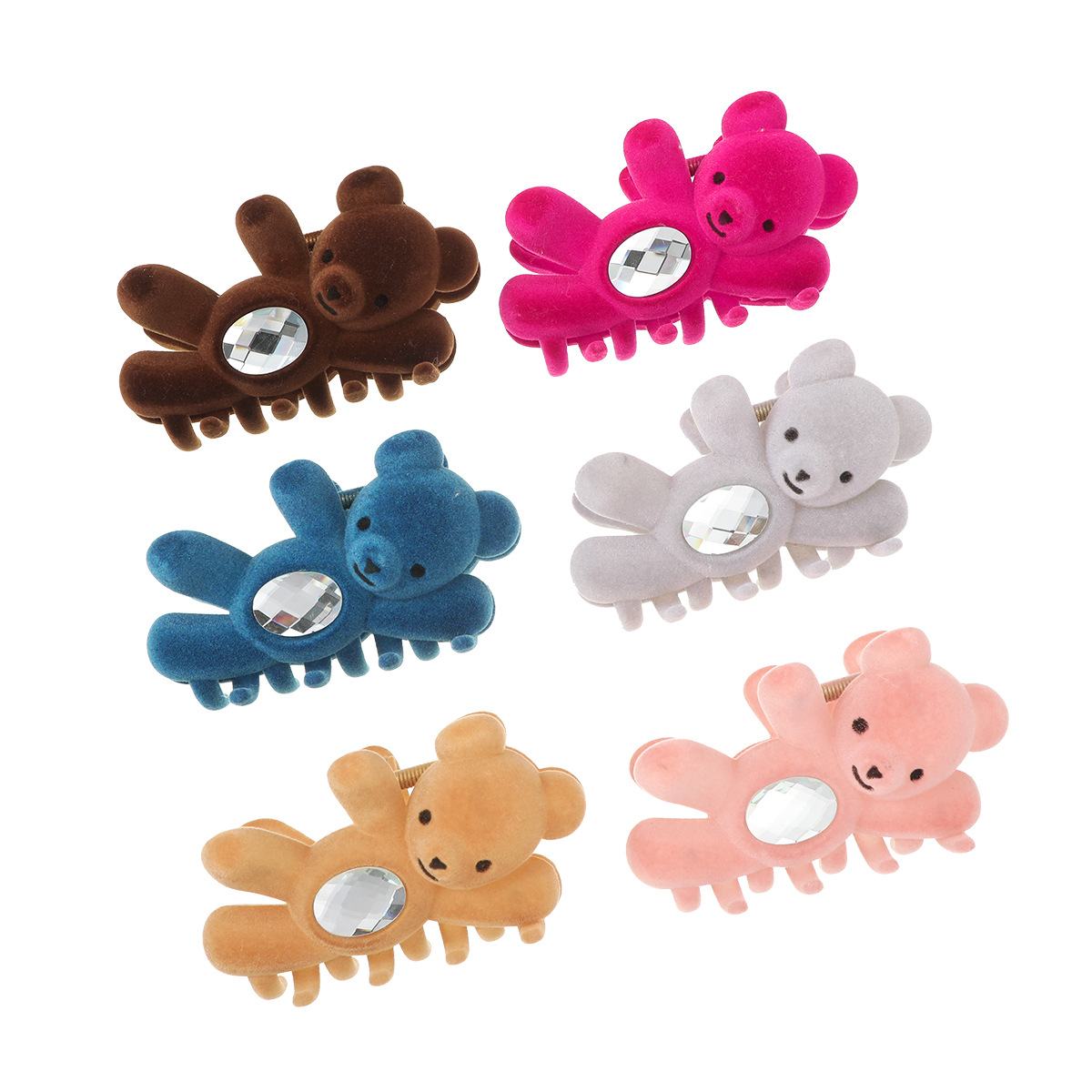 Women's Bear Cute Flocking Hair Claws display picture 6