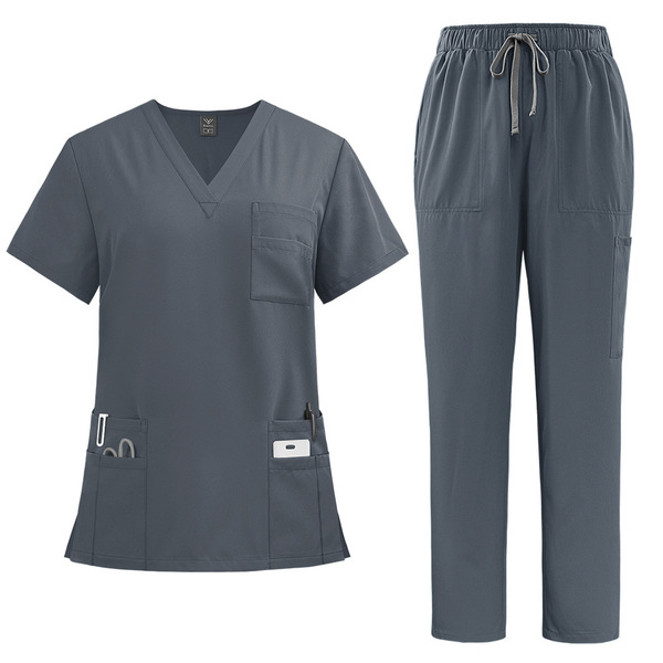 Elastic quick dry nurse uniform