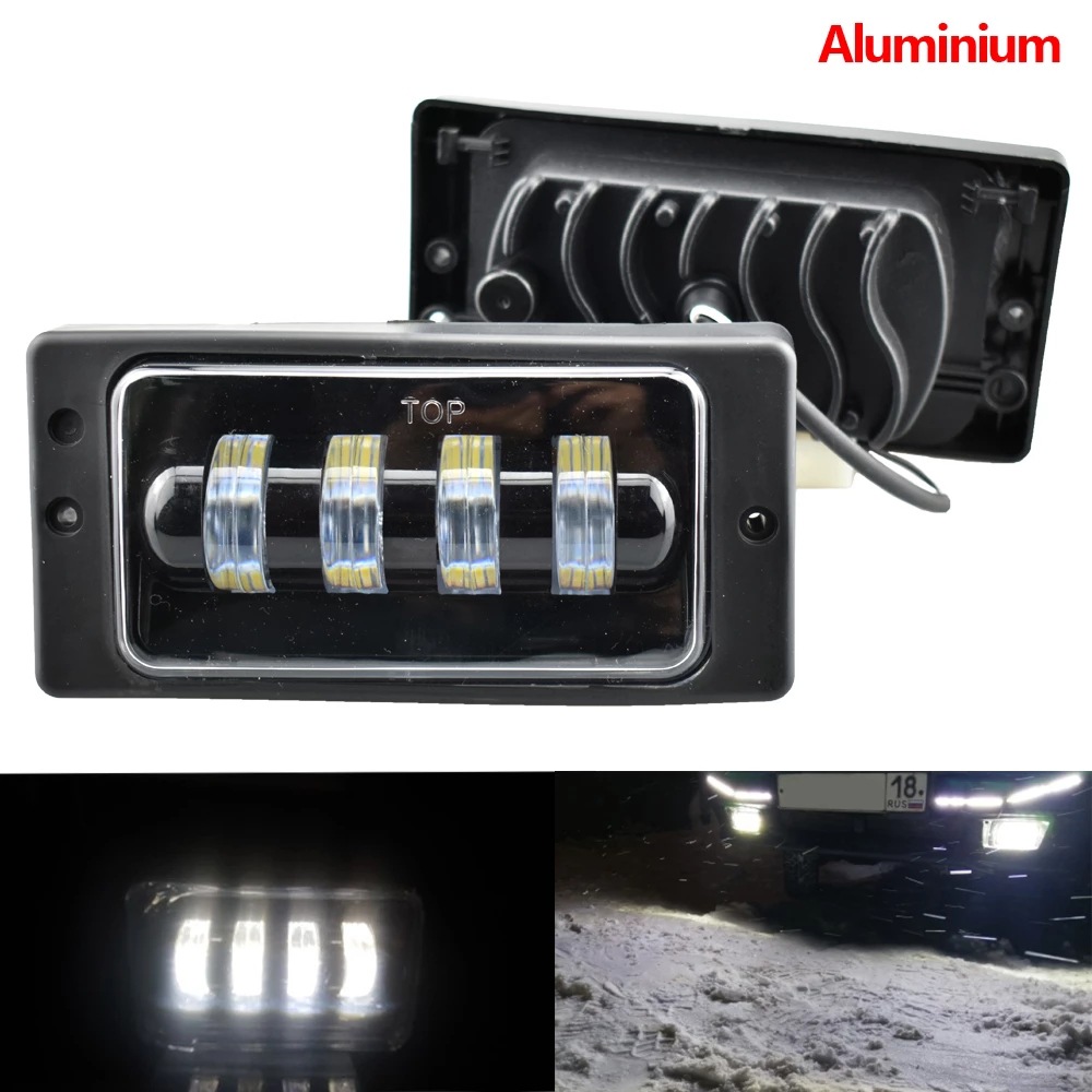 Ventas transfronterizas calientes 4LED 2110 - 2117 lámpara de niebla delantera vehículo todoterreno Wrangler kit lámpara de automóvil modificada image 4