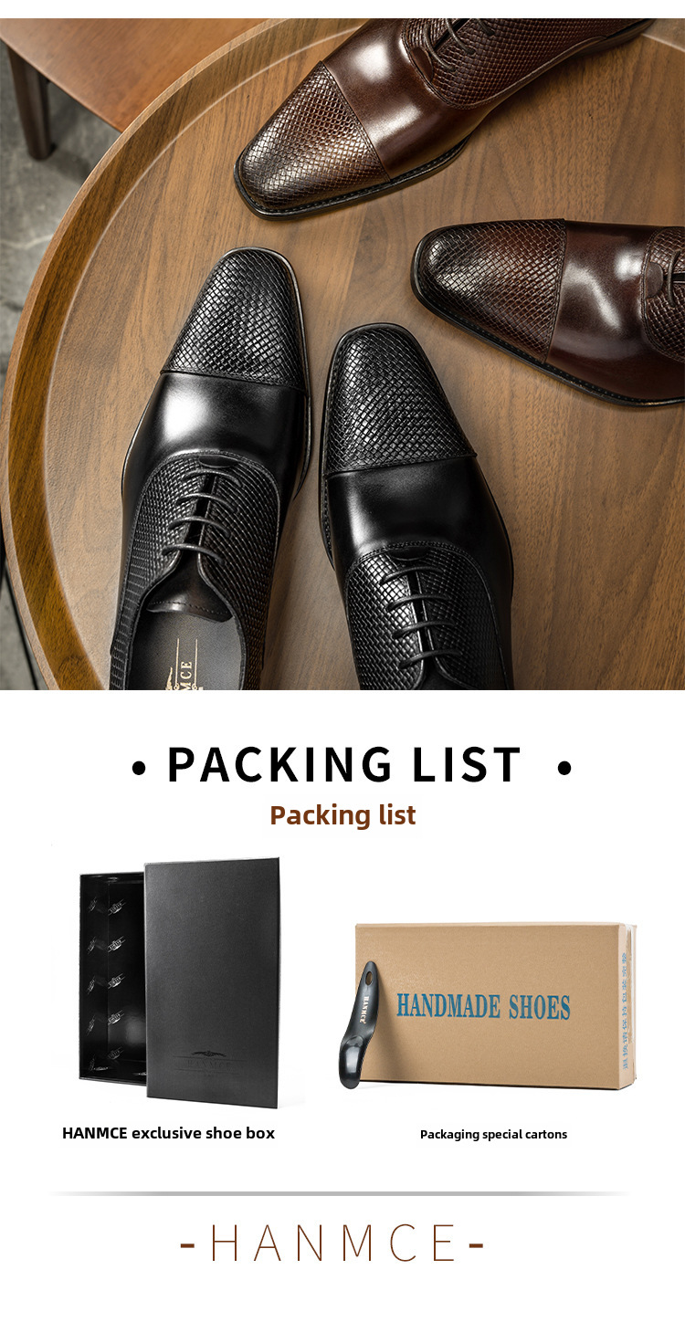[One piece is also ex-factory price] Three-joint men's shoes business dress British leather shoes men's Oxford shoes_vogvips.com