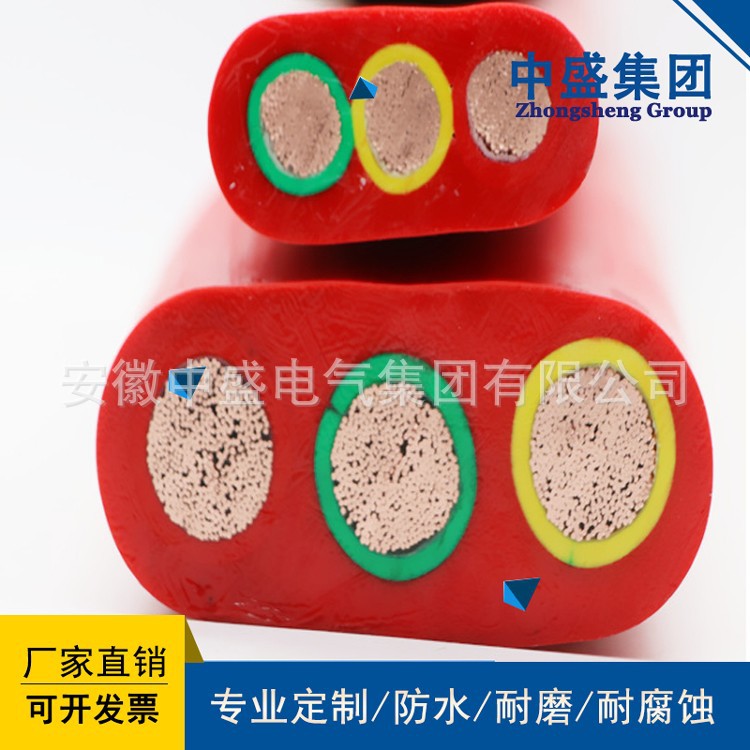 行车扁电缆扁平软电缆 YFFB  7*1.5