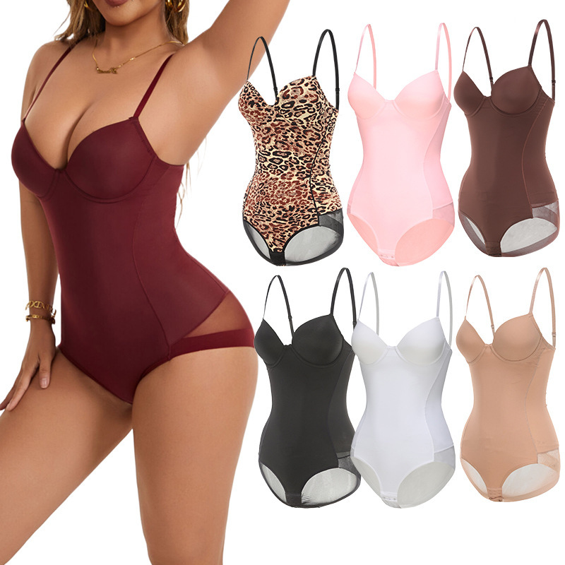 Plus-Size Shapewear Postpartum Tummy Control Bra Adjustable Breast Support Shapewear Body Shaper Waist Cincher One-Piece Plus-Size Shapewear Postpartum Tummy Control Bra Adjustable Breast Support Shapewear Body Shaper Waist Cincher One-Piece