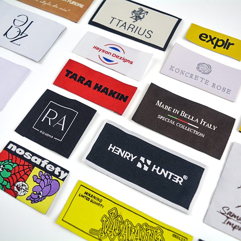 厂家专业批发服装辅料涵盖肩章领标布标等织标织唛柔软舒适包邮