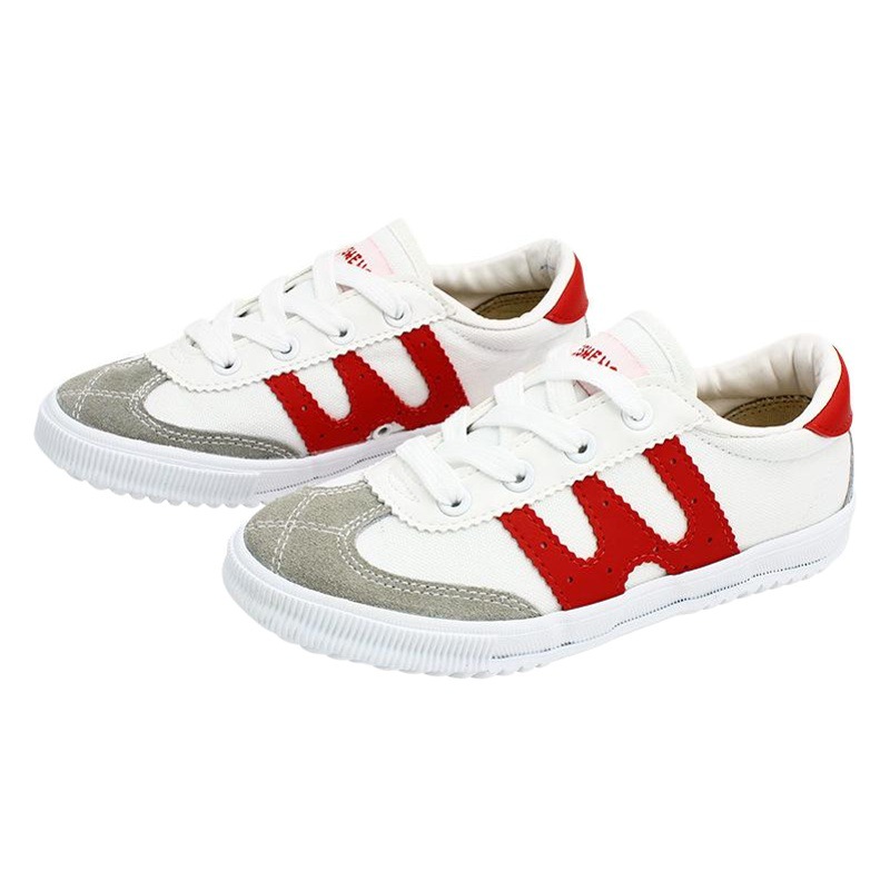 Back volleyball shoes sneaker Shenzhen primary and secondary schools designated canvas children's track and field shoes tennis shoes basketball shoes