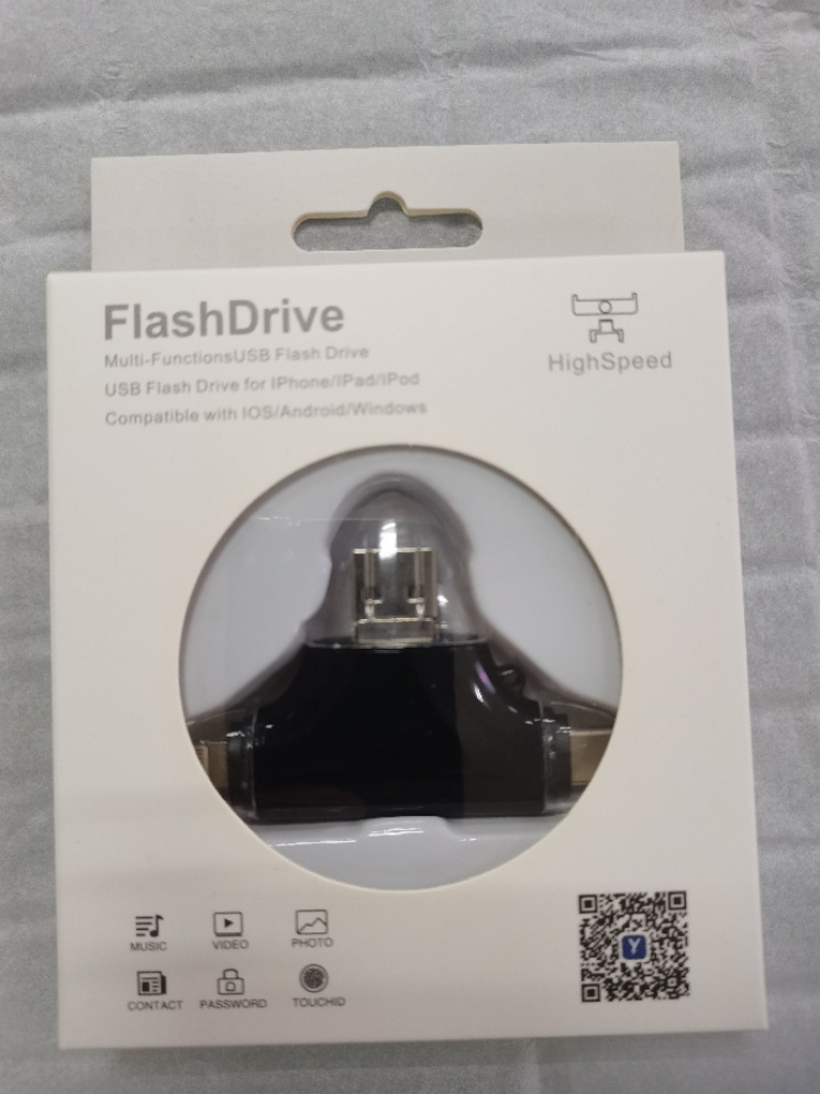 Lector de Tarjetas Cuatro en Uno al por Mayor, Compatible con Teléfonos Móviles Apple, Android, Huawei OTG, Tarjeta de Memoria, Material Metálico