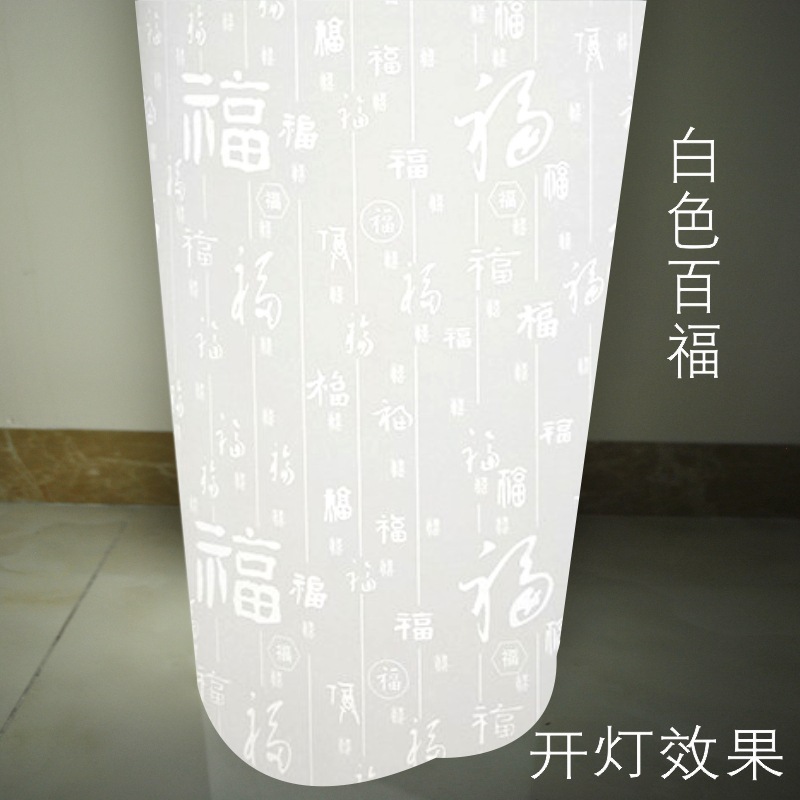 透光フィルムpvc羊皮紙中国式白色彫刻通路透かし彫り花格シール灯箱片ランプカバー材料|undefined