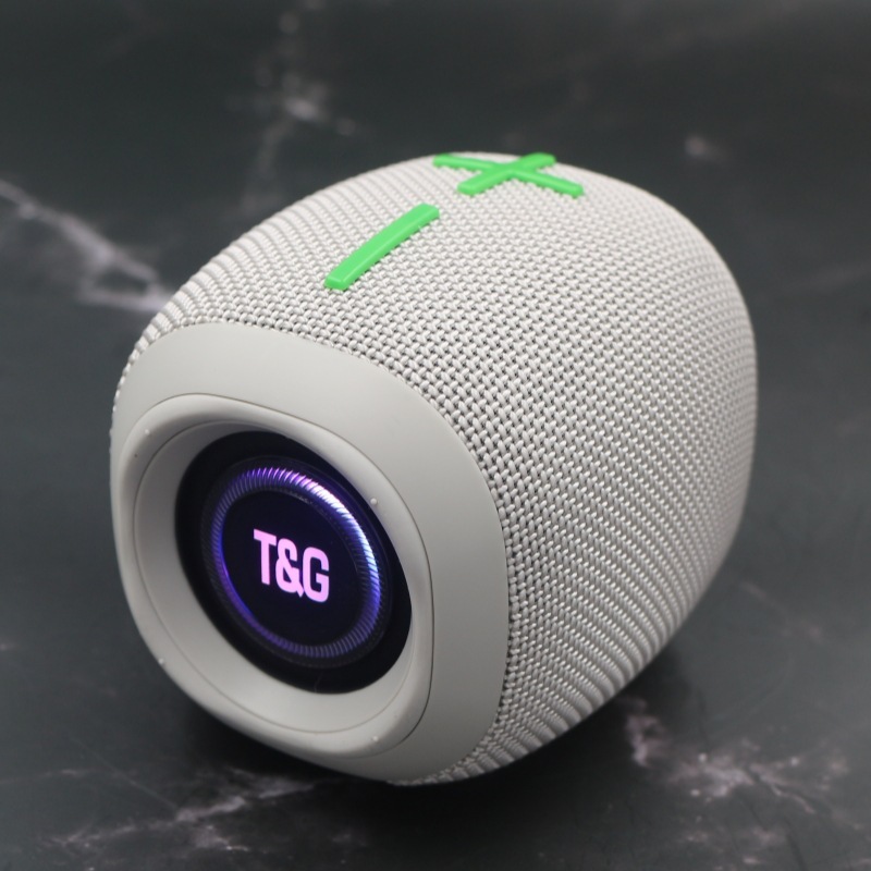 クロスボーダー TG389 Bluetooth スピーカー I ワイヤレスファブリックカードデスクトップ屋外サブウーファーポータブルミニオーディオ|undefined