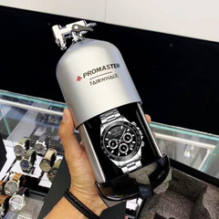 Mark Huafei watch men's Daytona three-eye round multi-functional sports waterproof fully automatic quartz watch