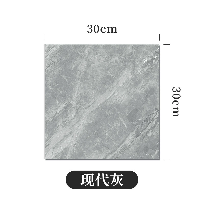 Self‑adhesive imitation tile sticker, 30×30 cm, 2.5 mm, waterproof oil‑proof with aluminum‑foil backing