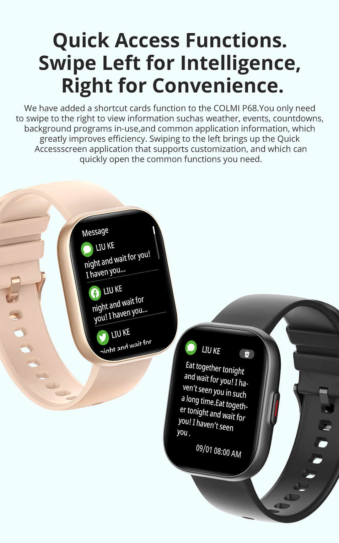 COLMI P68 Smart Watch Image 12
